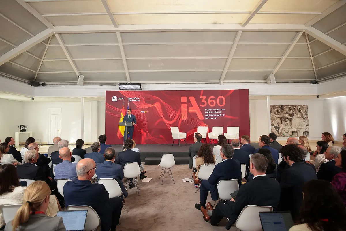 Vista del acto oficial de presentación del Plan IA360